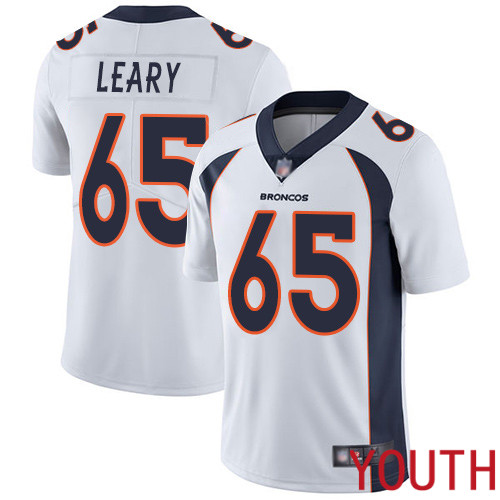 Youth Denver Broncos #65 Ronald Leary White Vapor Untouchable Limited Player Football NFL Jersey->youth nfl jersey->Youth Jersey